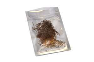 Cannabis clear view Bags- Silver back/ Clear Front