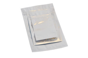 Cannabis clear view Bags- Silver back/ Clear Front