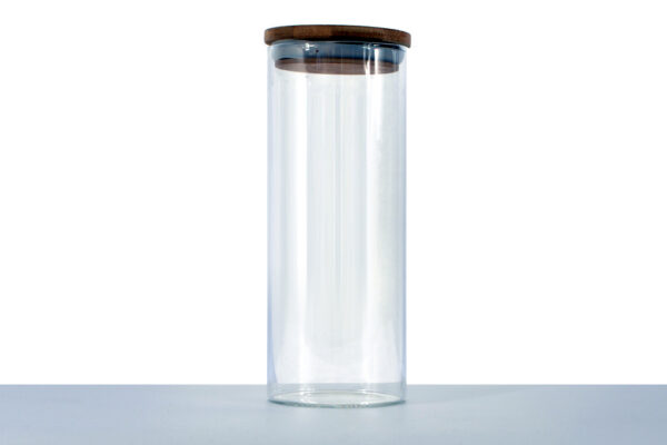 Premium Glass Jar with wooden cap