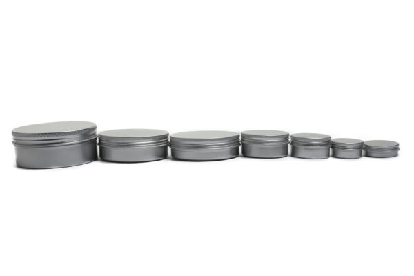 Aluminum Jars with screw Cap