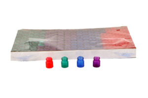 Rainbow Glass Vials 144pcs
