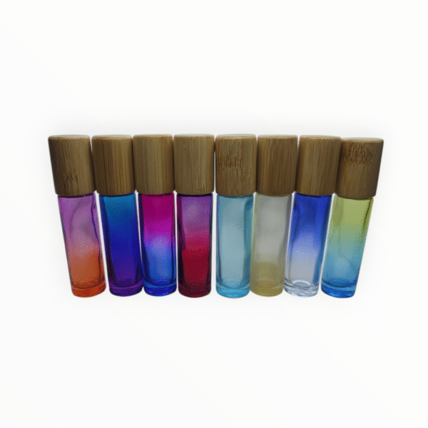 Roller Glass bottle with Bamboo Cap 10 ml (150pcs) - Image 8